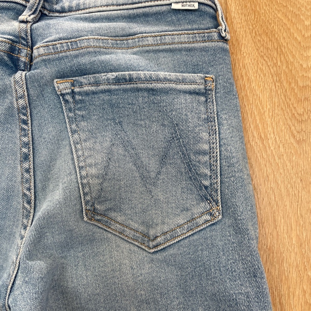 MOTHER Twister Skimp Denim Jeans size 26 Ropin N' Ridin